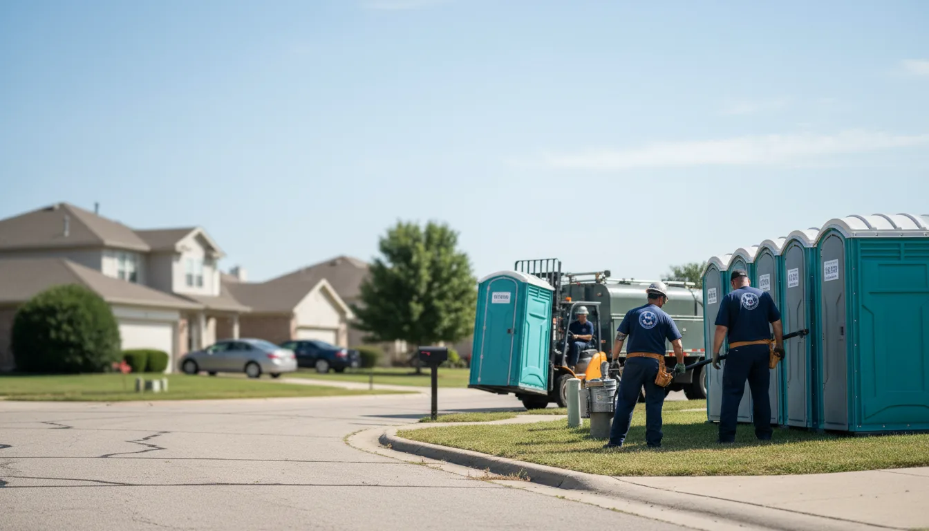 Porta Potty Rental in Bluffton, TX near me